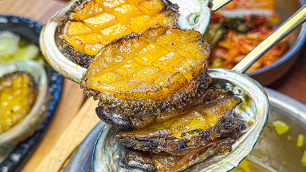 전복 버터구이
